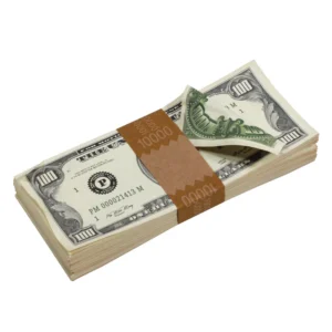 Alternative view of 1980s Series Aged Prop Money - Full Print Package