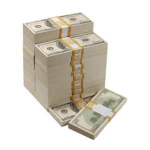 2000 series Blank Filler Prop Money Bundle - $250 000