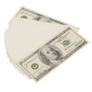Alternative view of Blank Filler Prop Money Bundle - $1000000