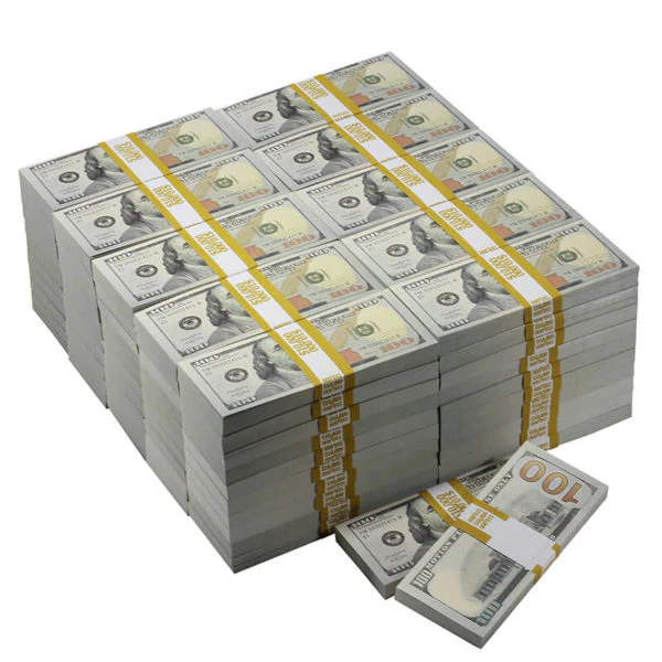 500,000 Dollar Blank Filler Prop Money Bundle